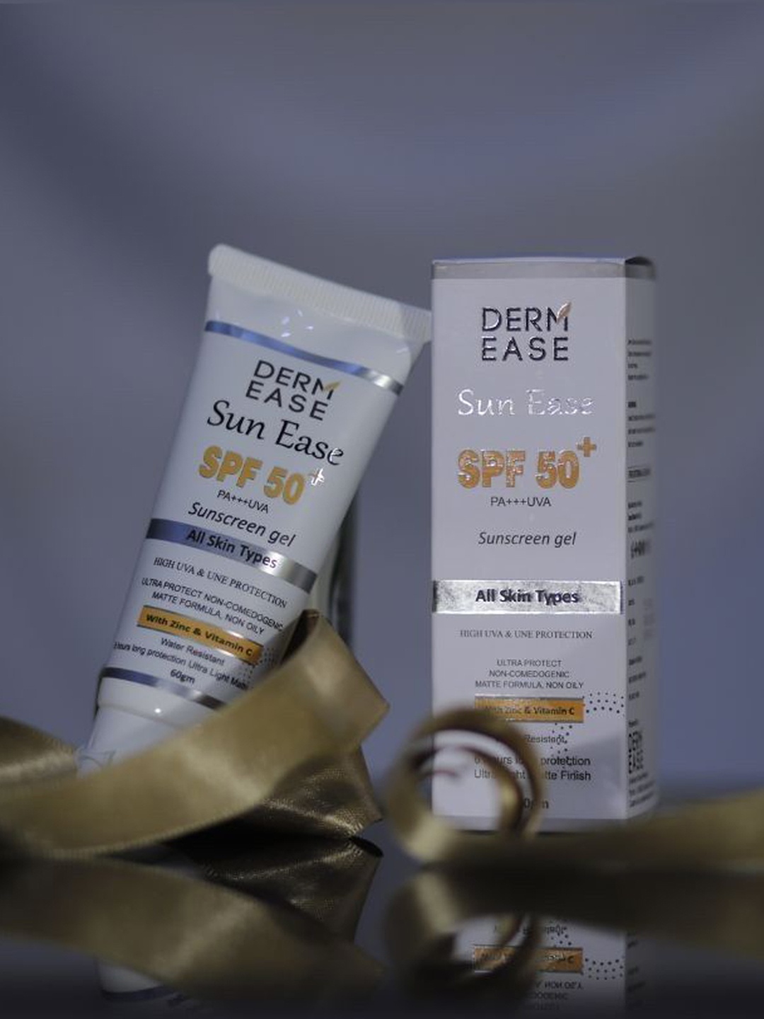 

DERMEASE Sun Ease SPF 50+ Sunscreen Gel - 60 g, White