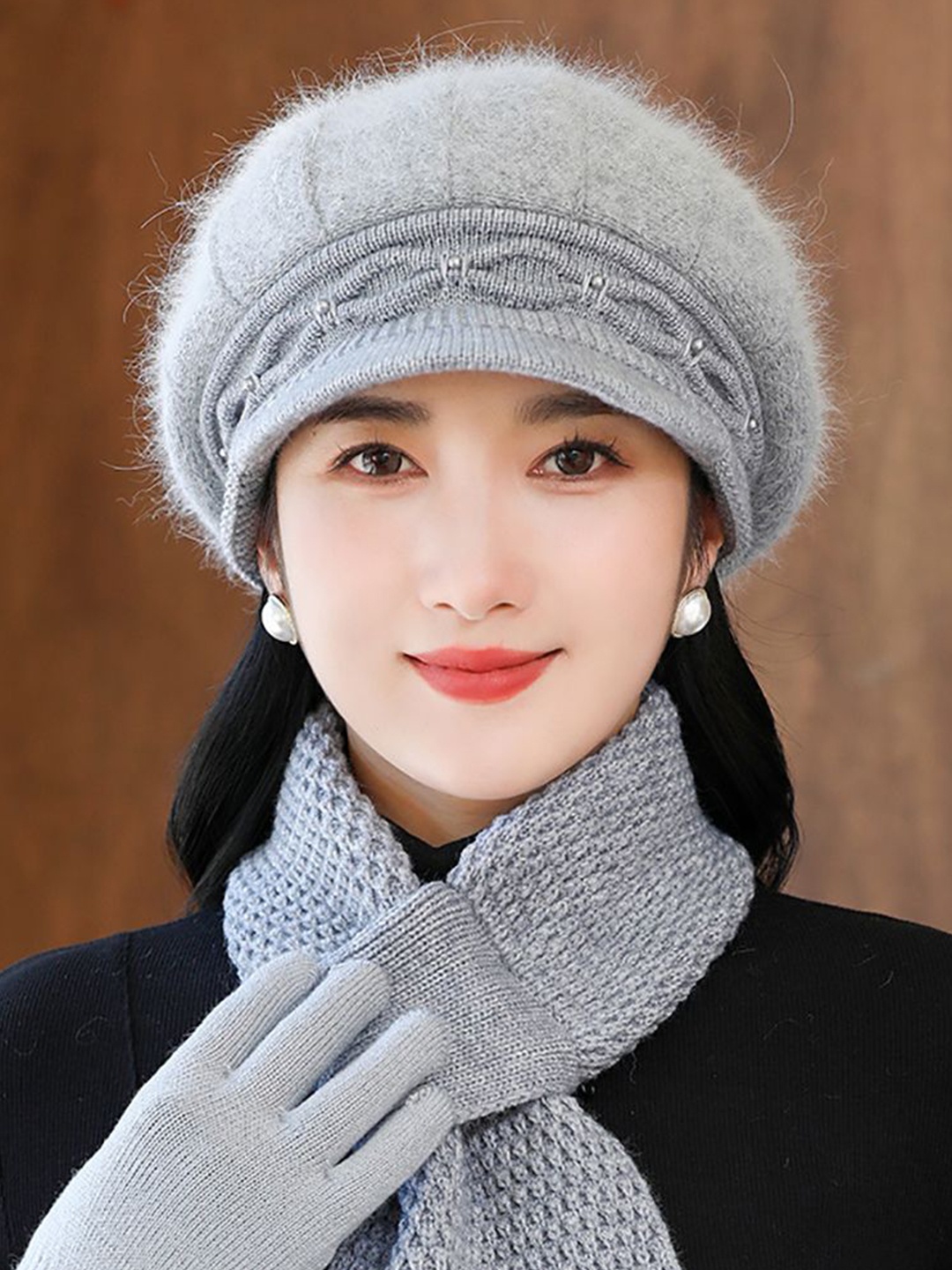 

StyleCast x Revolte Women Winter Casual Beanie, Grey