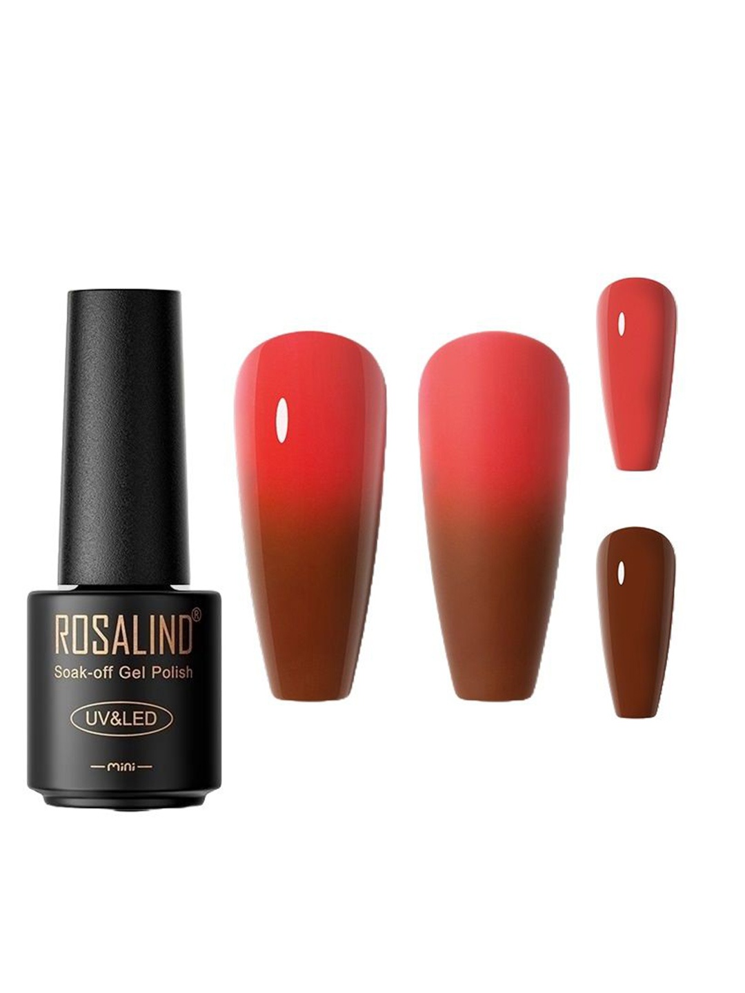 

ROSALIND Soak-Off UV & LED Long-Wearing Gel Polish - 7 ml - C242 Red