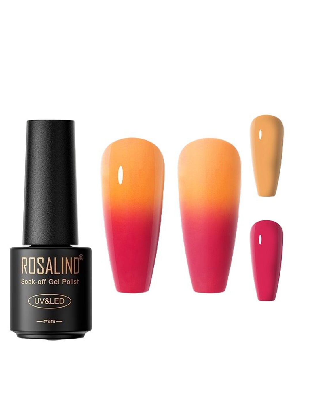 

ROSALIND Soak-Off UV Long-Wearing Gel Nail Polish - 7 ml - C245, Yellow