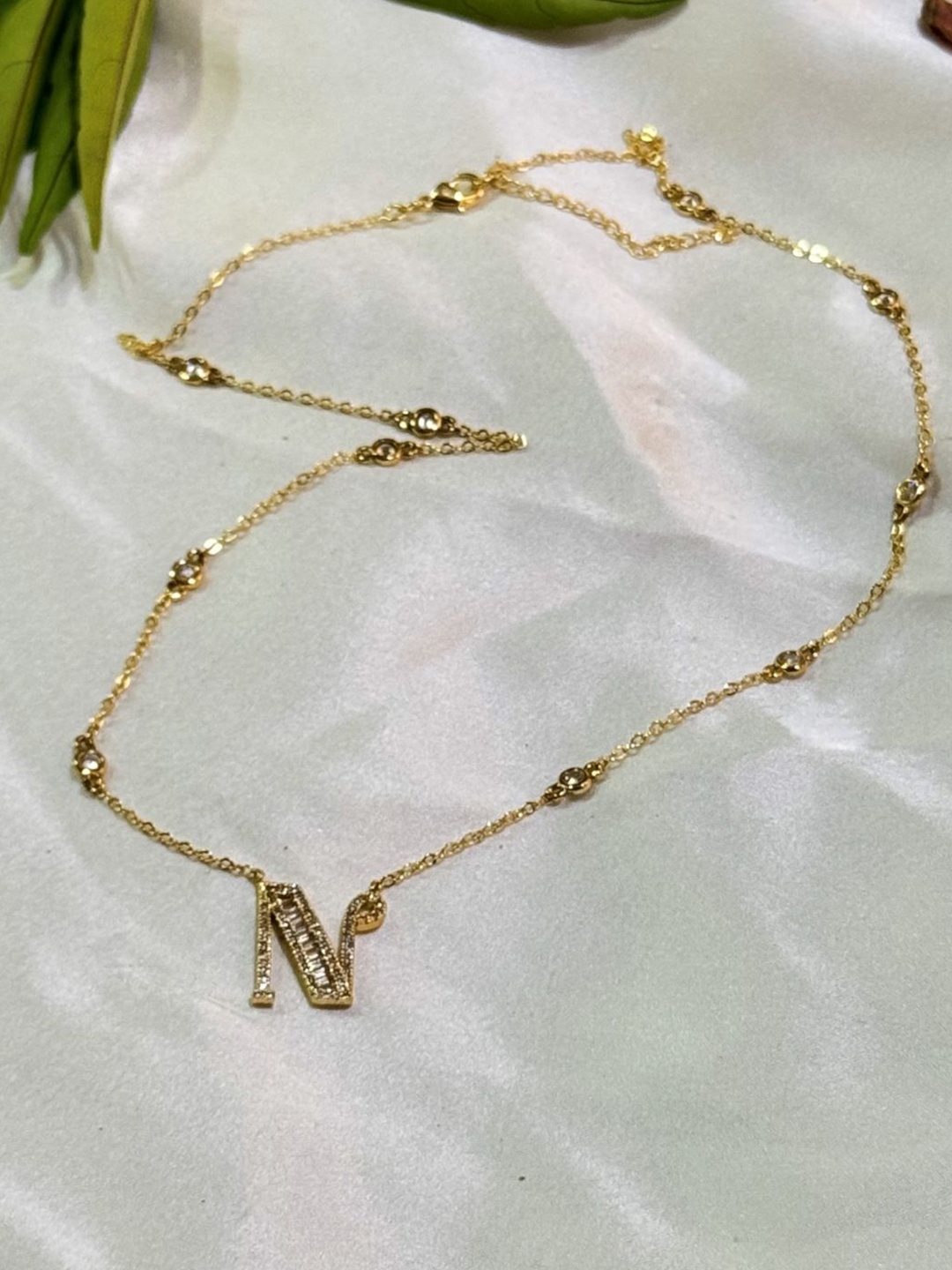 

The Jewellery Tale Brass Gold-Plated Chain
