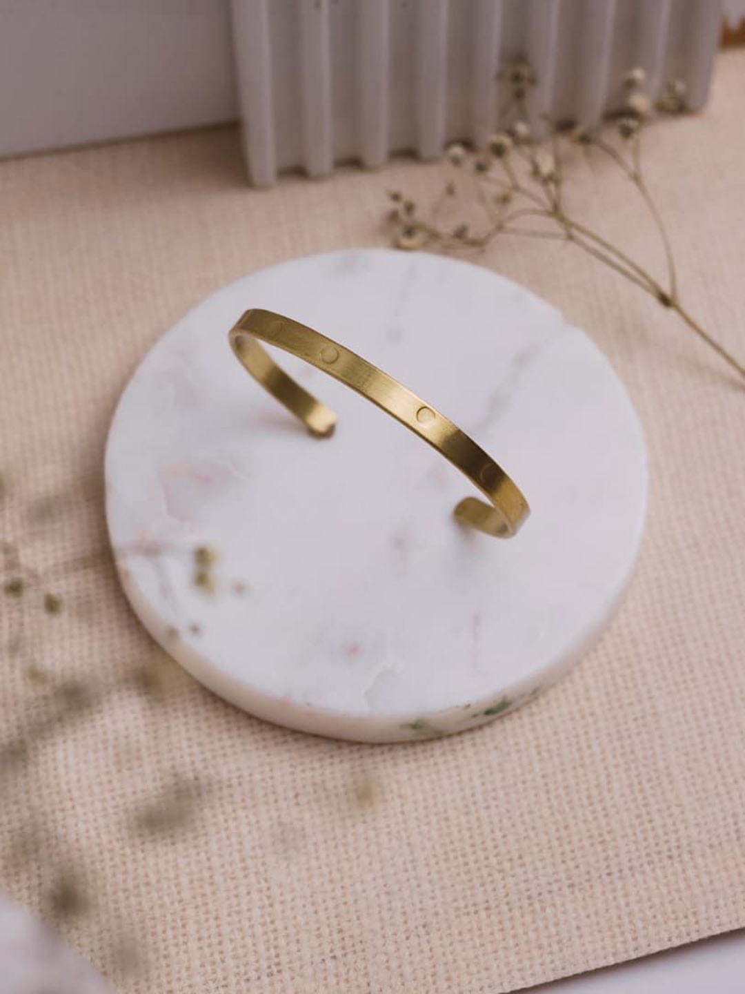 

Lili Origin Brass-Plated Stack Of 5 Cuff Bracelet, Gold