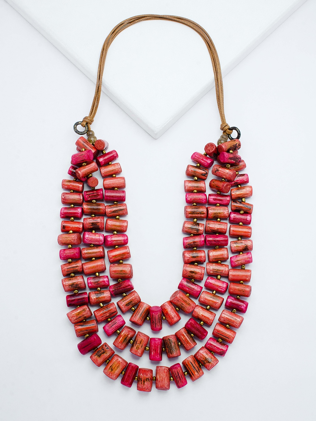 

Rhea Necklace, Red