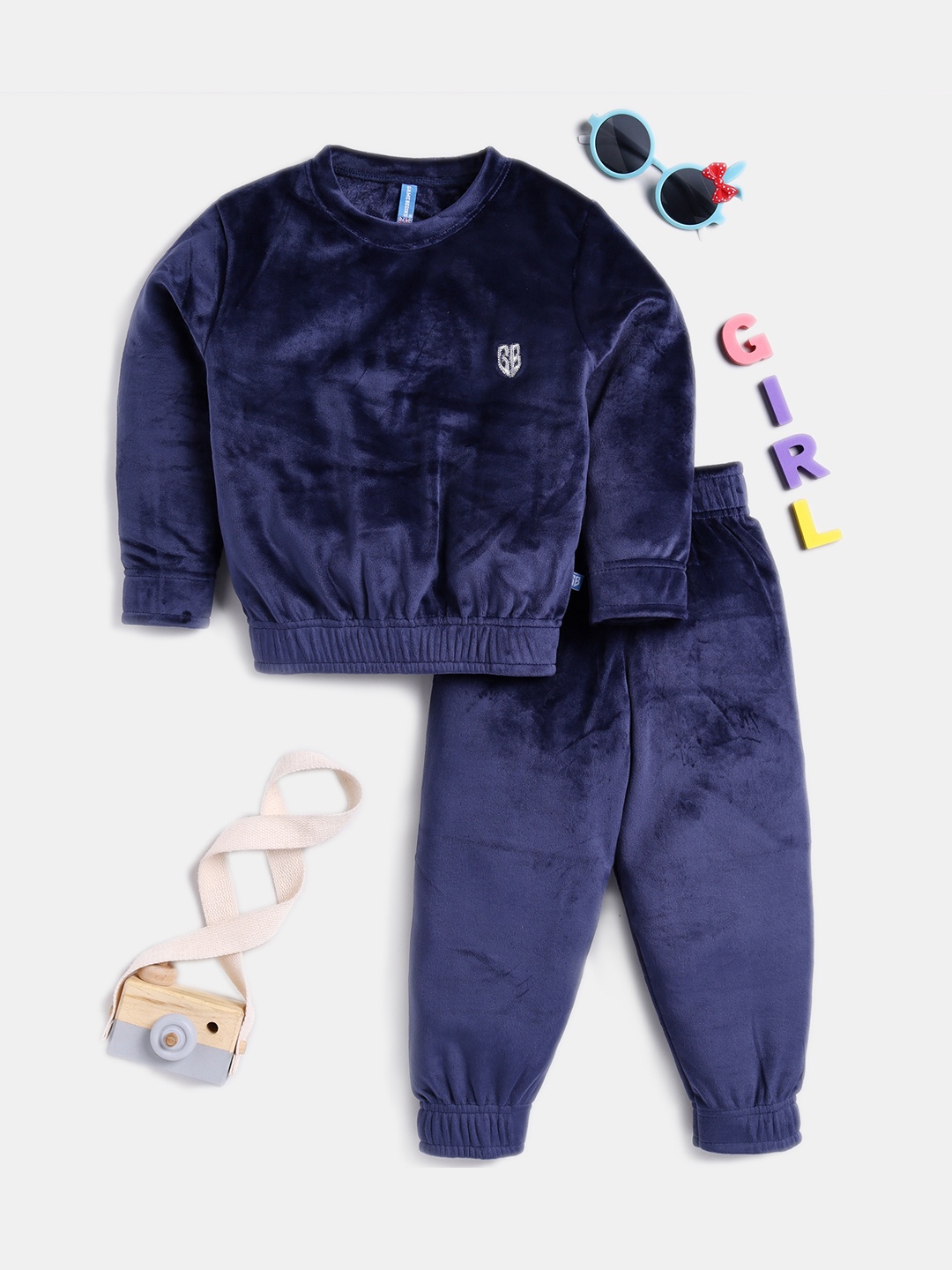 

Here&Now X Game Begins Boys Sweatshirt With Joggers, Navy blue