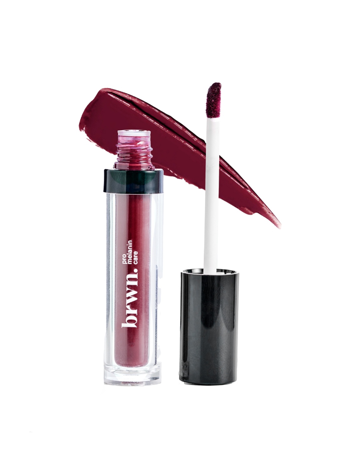 

brwn. pro melanin care Melt Matte Liquid Lipstick - 4.5ml - Grape Escape, Burgundy