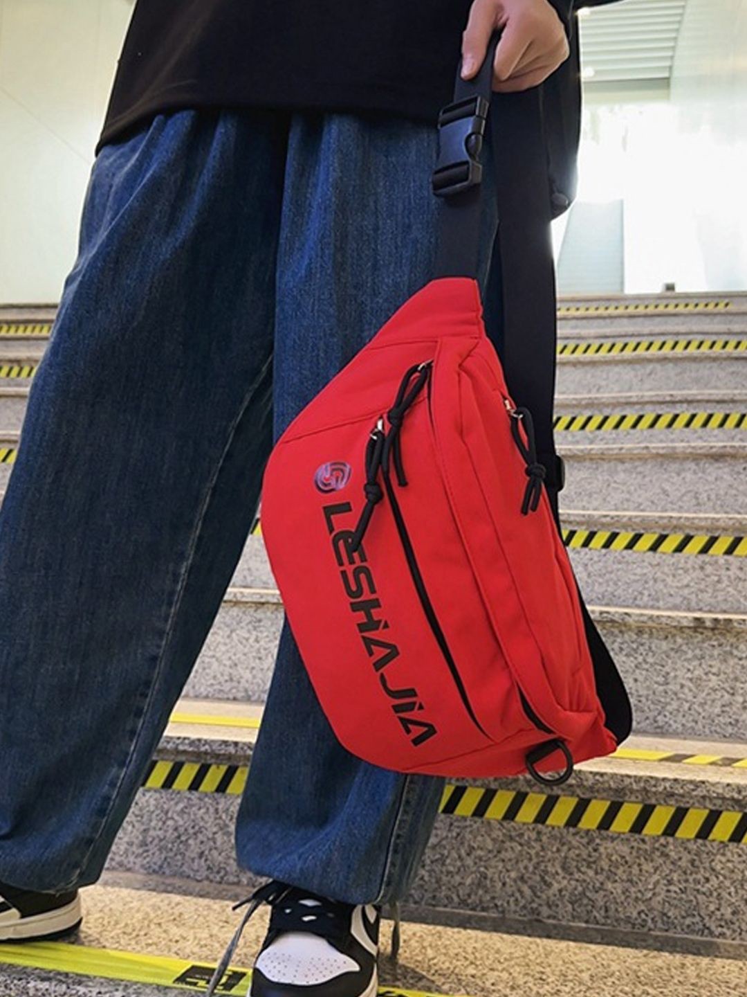 

StyleCast Checked Fanny Pack, Na