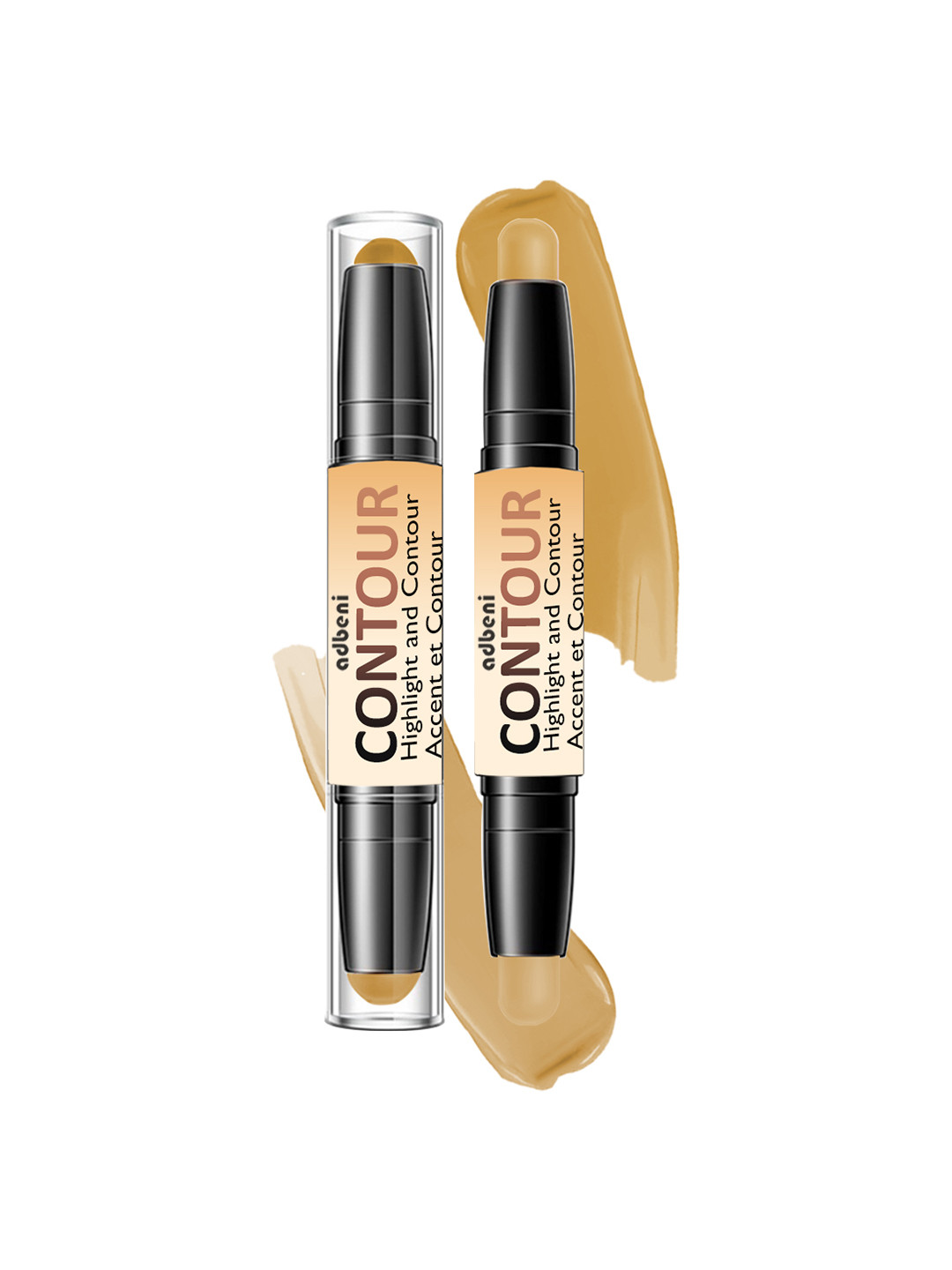 

Adbeni Professional Contour & Highlighter Stick - 10 gm - Shade 04, Cream