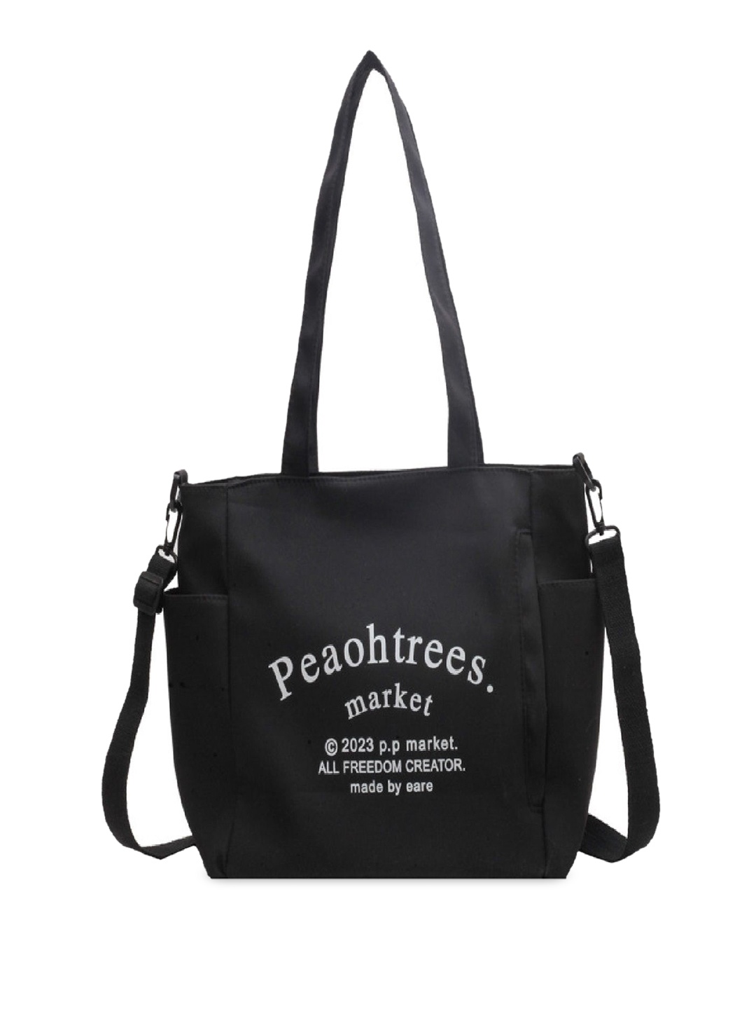 

StyleCast Black Typography Printed Stylish Side Bag