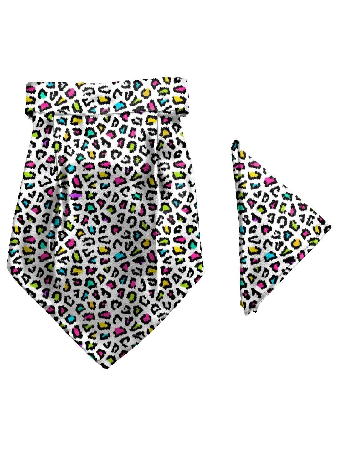 

Blacksmith Men Printed Cravat, White