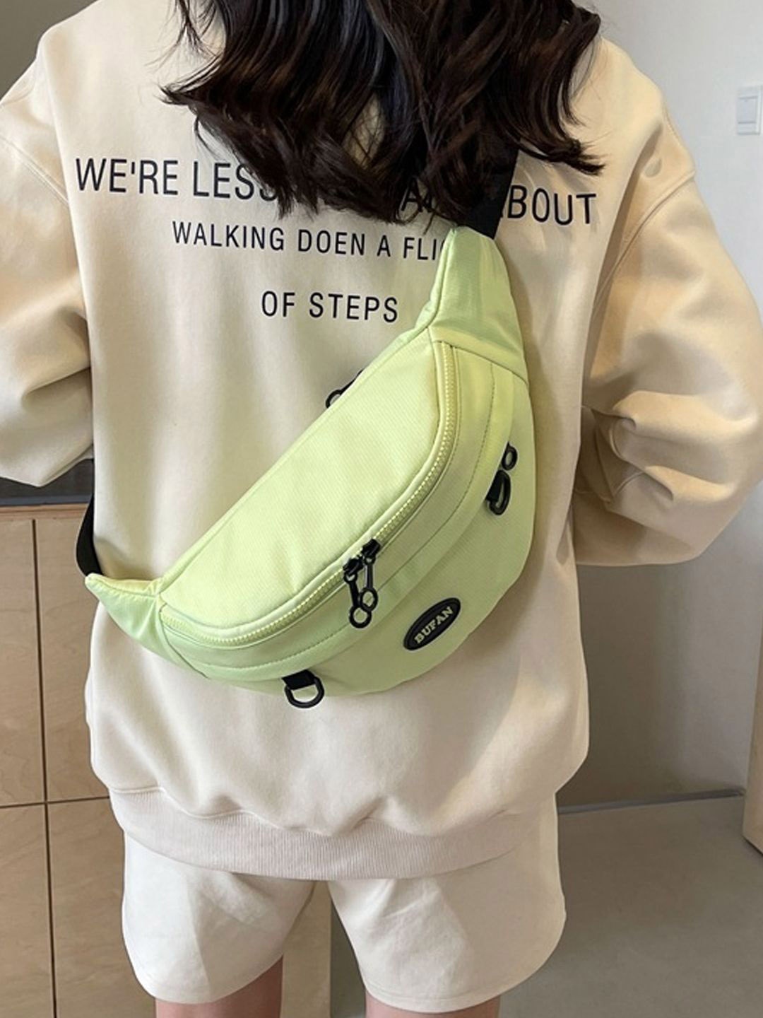 

StyleCast Checked Fanny Pack, Na