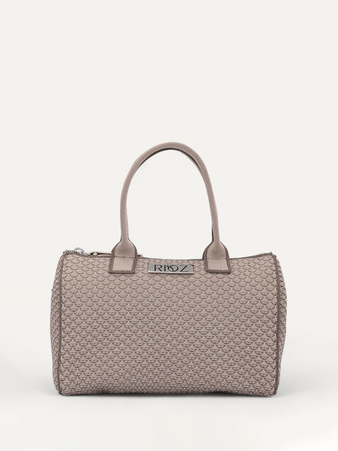 

Rioz Oversized Structured Shoulder Bag with Quilted, Cream