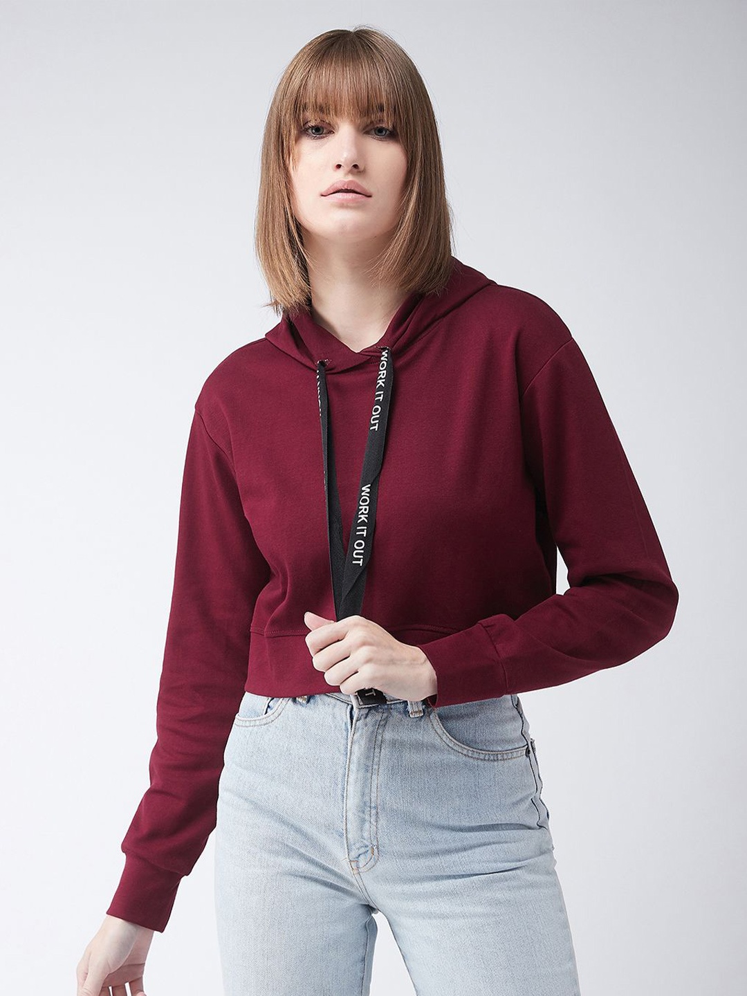 

Miss Chase Women Sweatshirt, Maroon