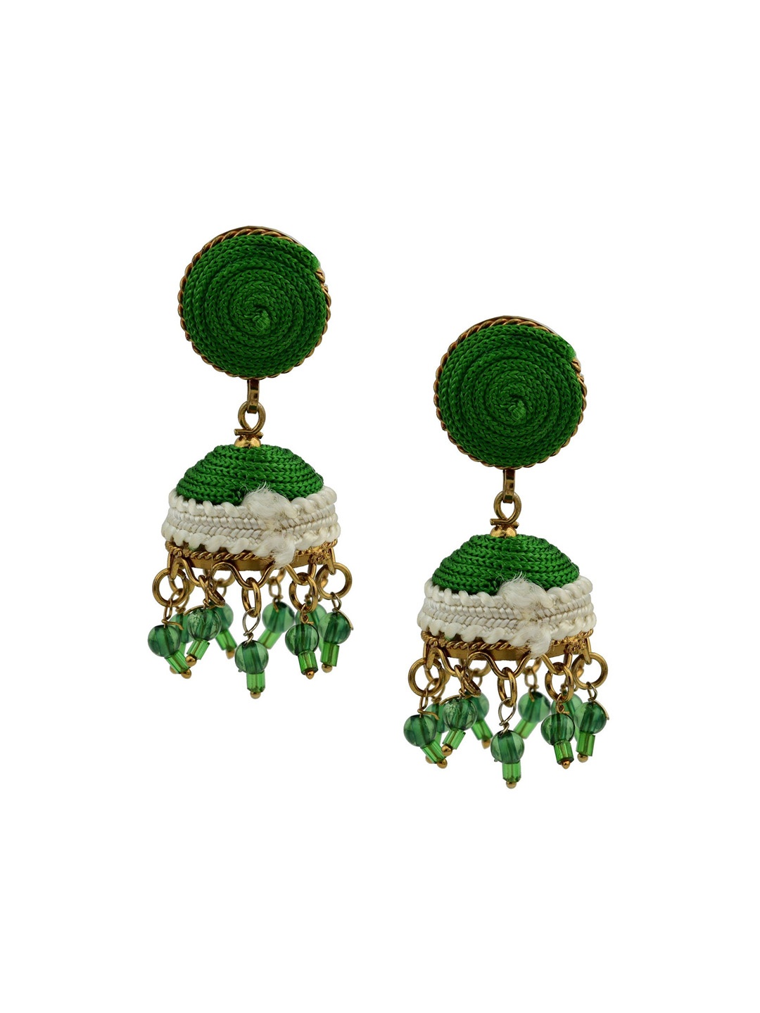 

HIGH TRENDZ Contemporary Drop Earrings, Gold