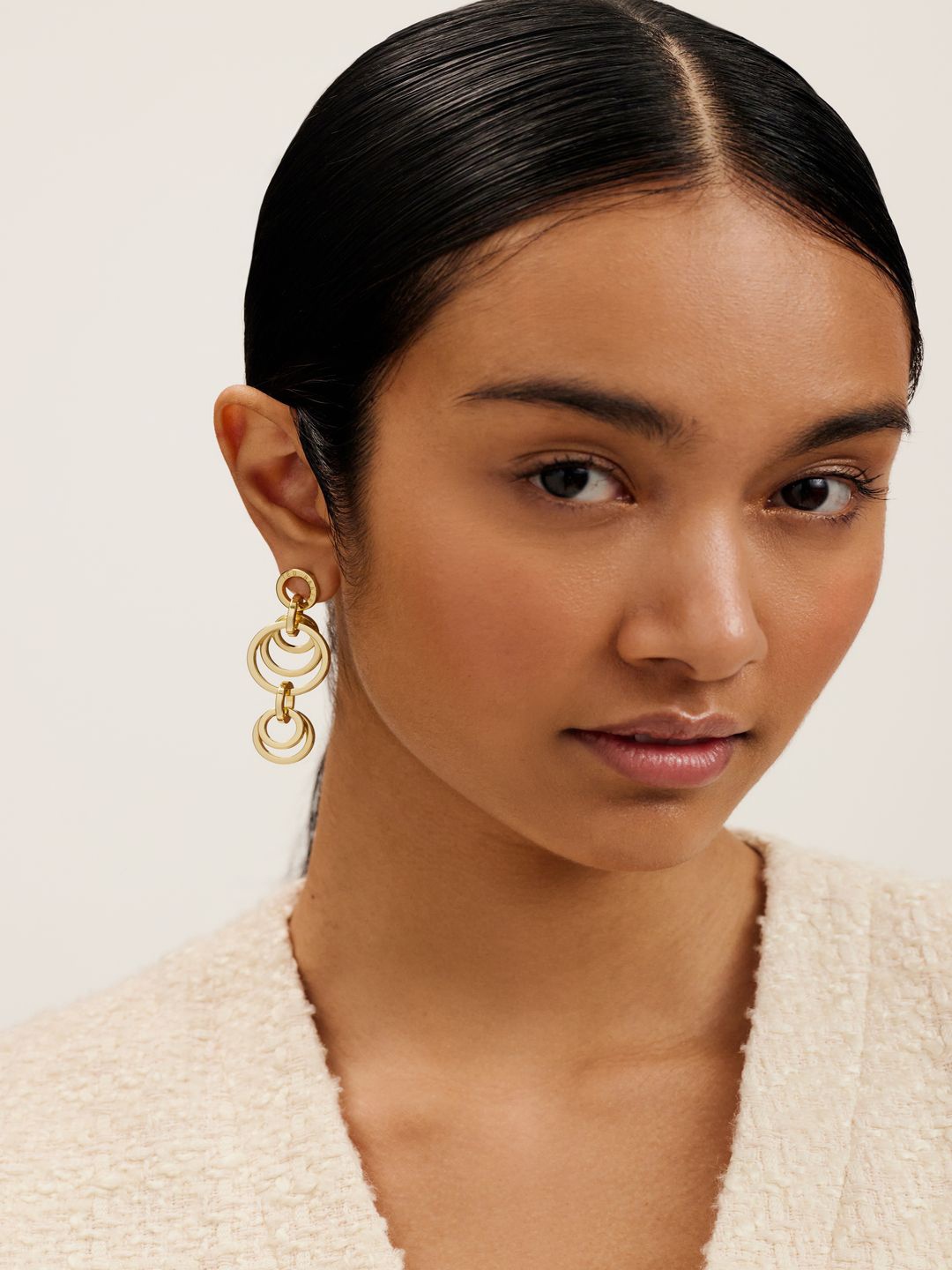 

Ted Baker Contemporary Hoop Earrings, Gold