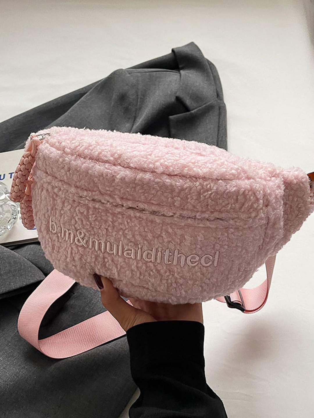

StyleCast Checked Fanny Pack, Na