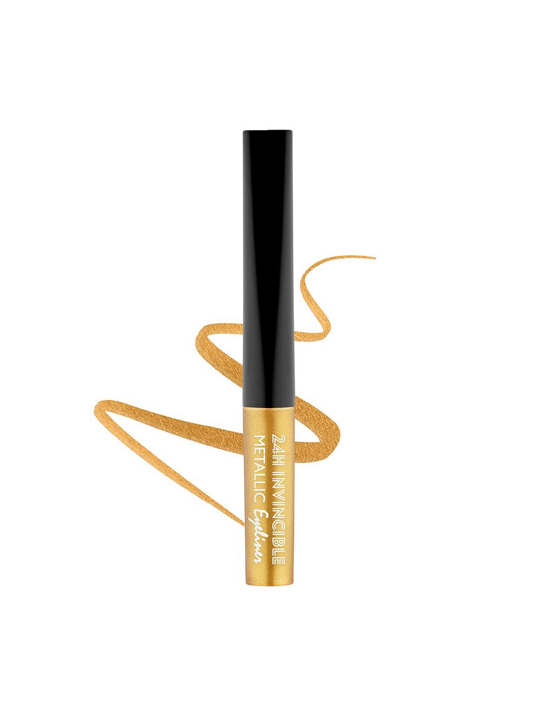 

Rebellion Cosmetics 24H Invincible Matte Eyeliner- 5ml- Inspiring Gold 03