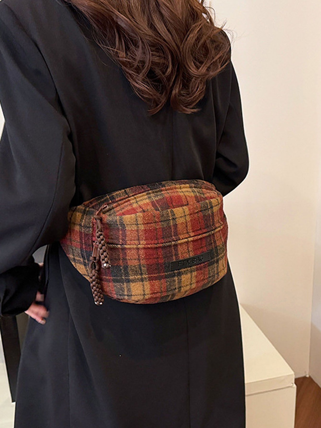 

StyleCast Checked Fanny Pack, Na