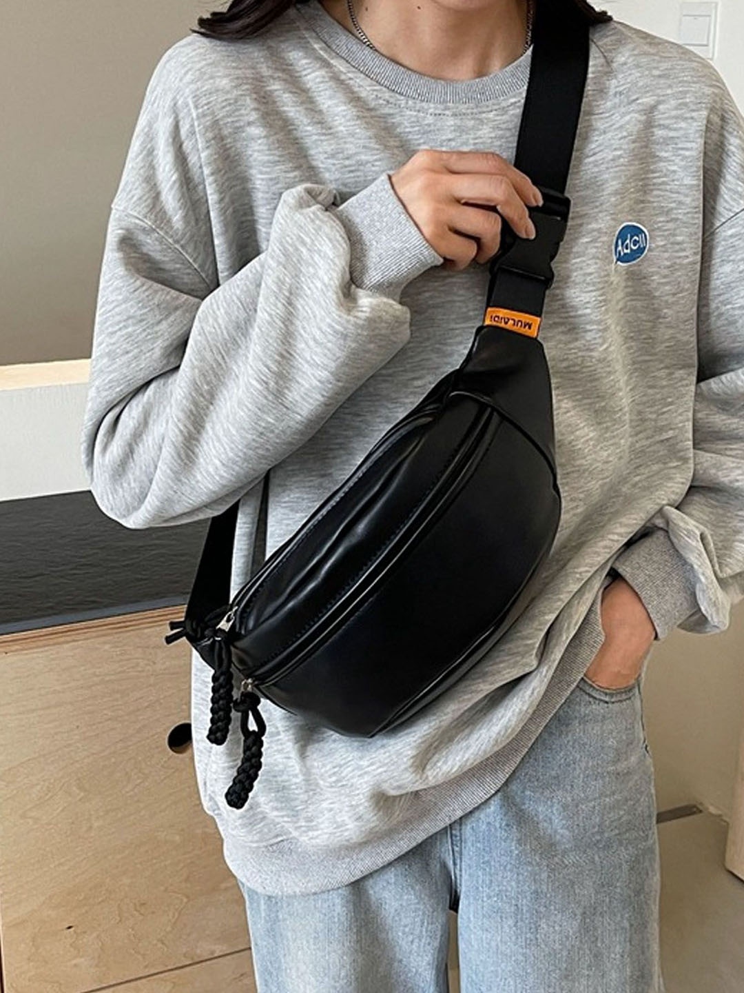 

StyleCast Checked Fanny Pack, Na