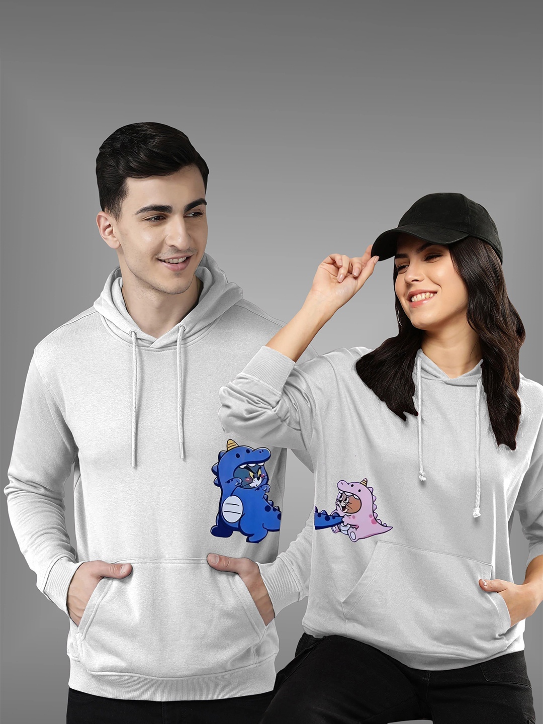 

BAESD Unisex Hooded Sweatshirt, White