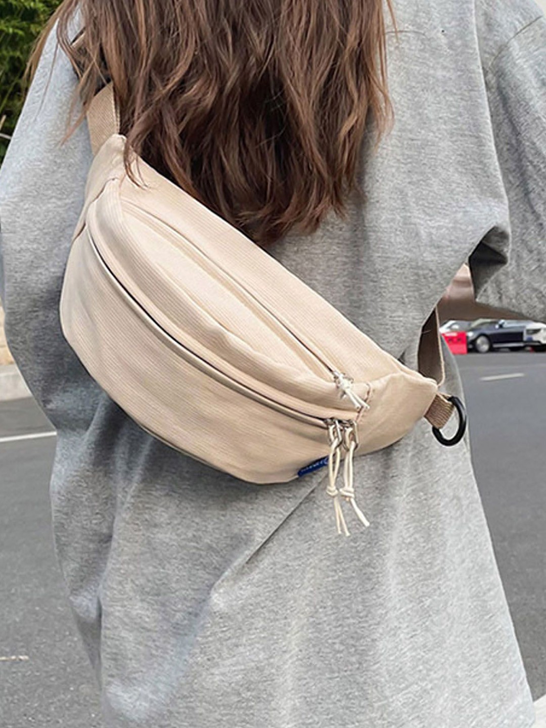 

StyleCast Beige Fanny Pack Waist Pouch