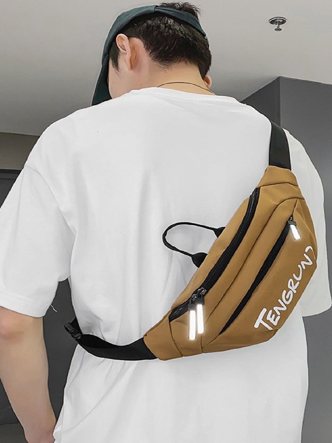 

StyleCast Checked Fanny Pack, Na
