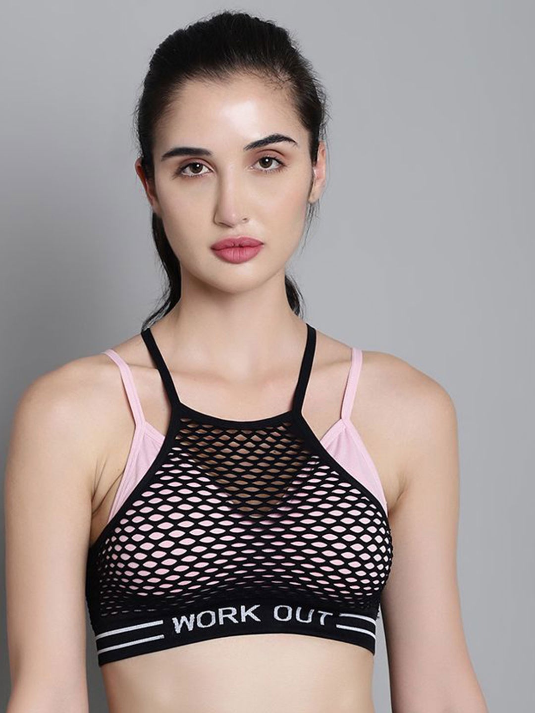 

MAKCLAN Bra Full Coverage, Pink