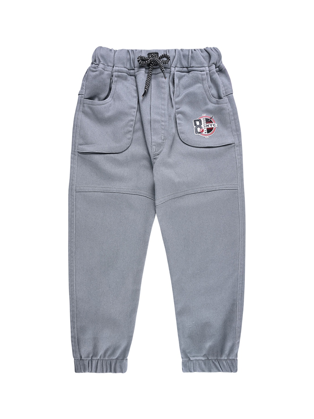 

Wish Karo Boys Jogger Stretchable Jeans, Grey