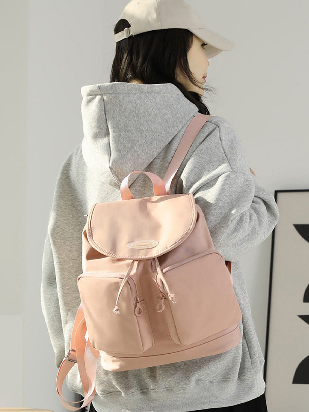 

StyleCast Pink Casual Stylish Backpack