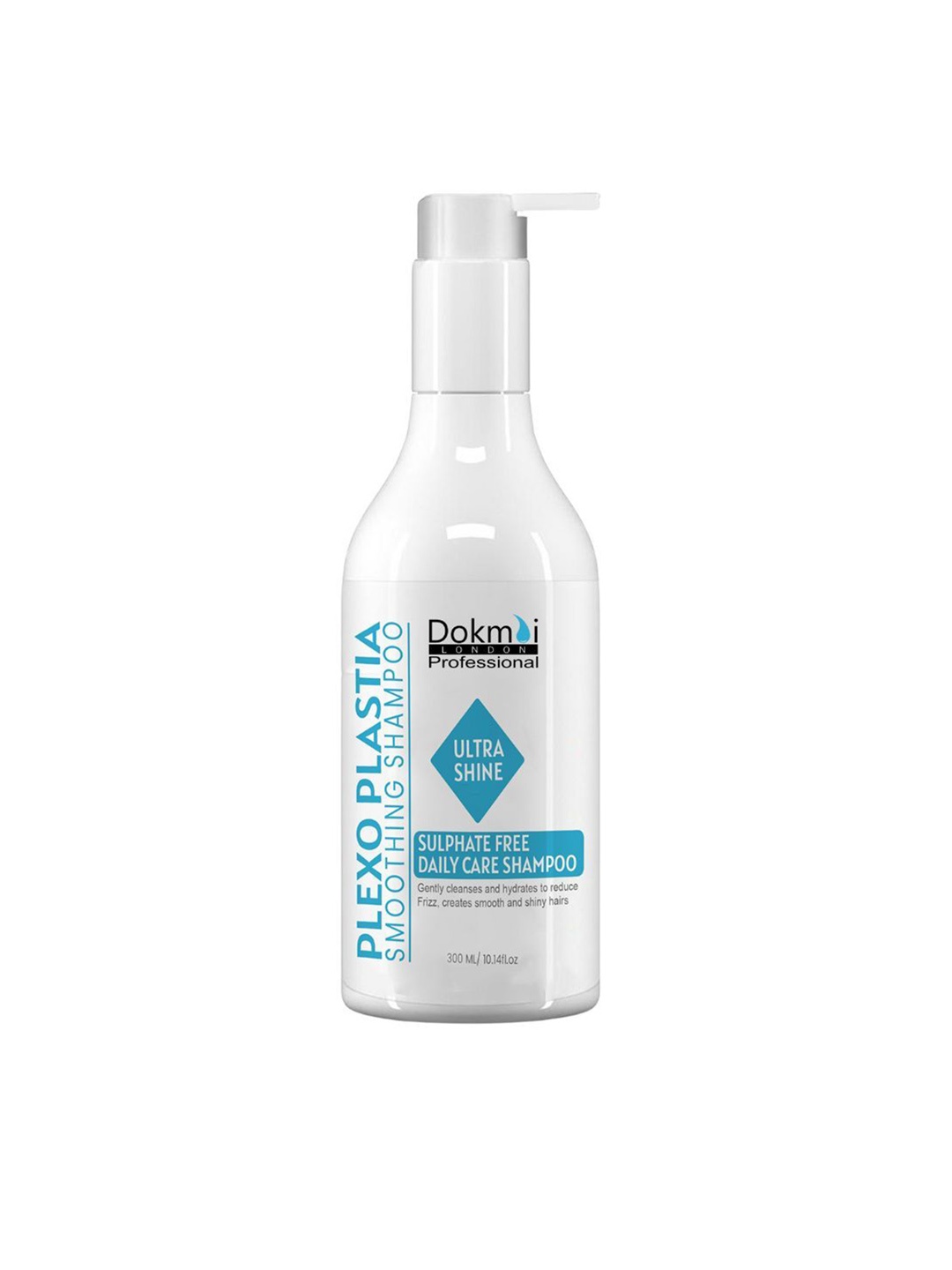 

Dokmai London Ultra Shine Professional Plexo Plastia Smoothing Shampoo - 300 ml, Transparent