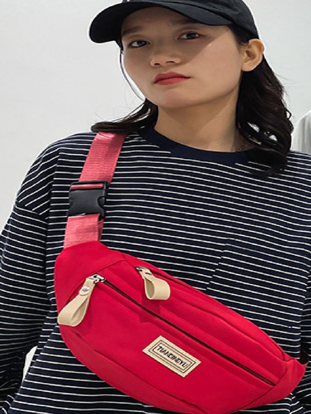 

StyleCast Checked Fanny Pack, Na