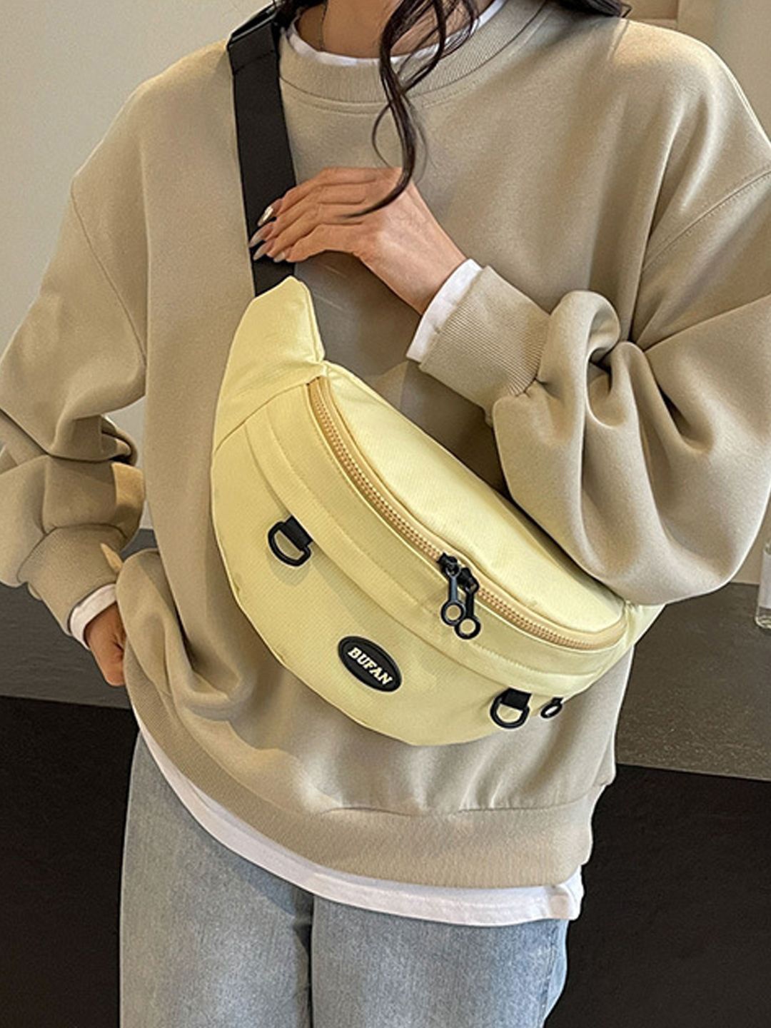 

StyleCast Checked Fanny Pack, Na