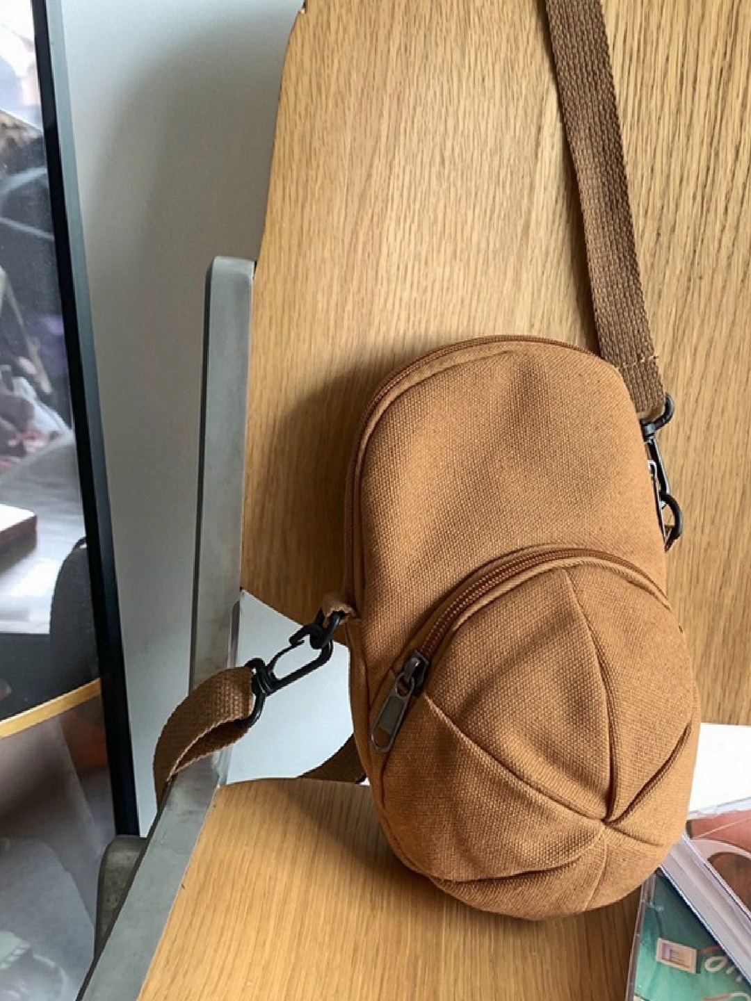 

StyleCast Checked Fanny Pack, Na