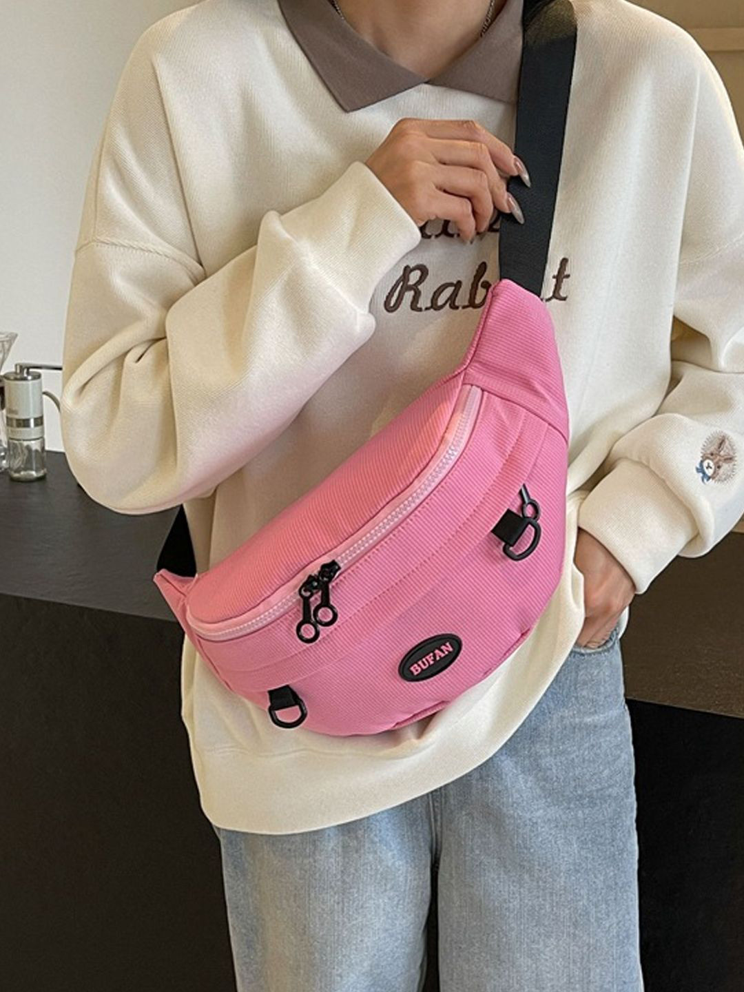 

StyleCast Checked Fanny Pack, Na