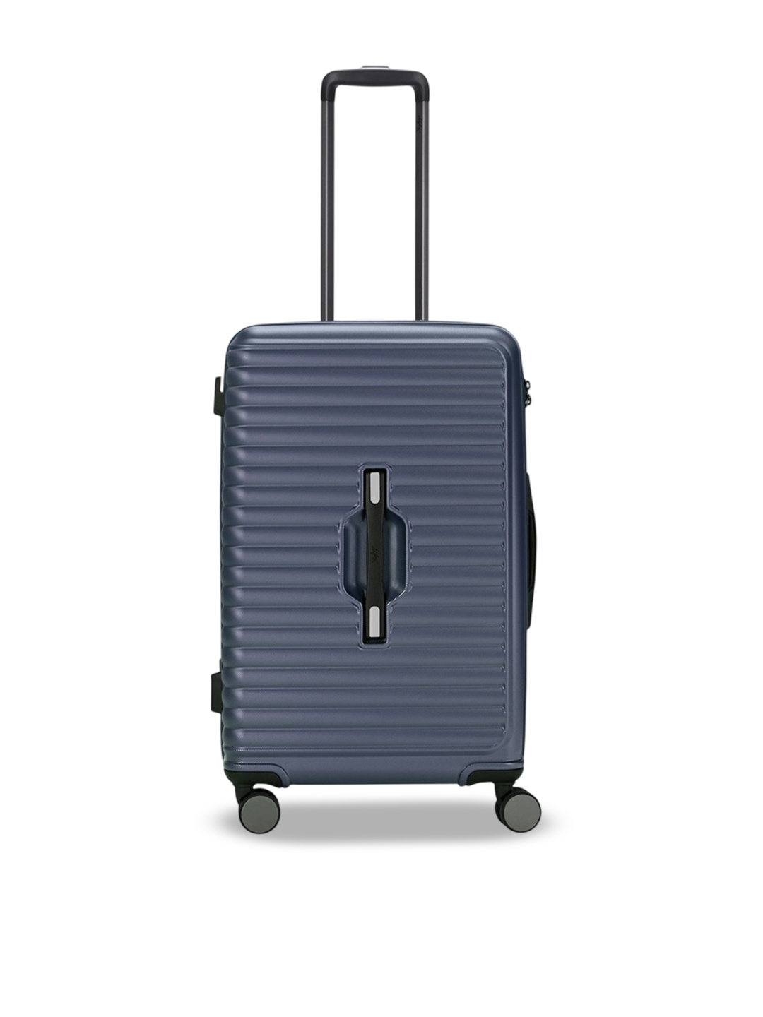 

Skybags The Trunk Hard Sided Medium Trolley Suitcase, Navy blue