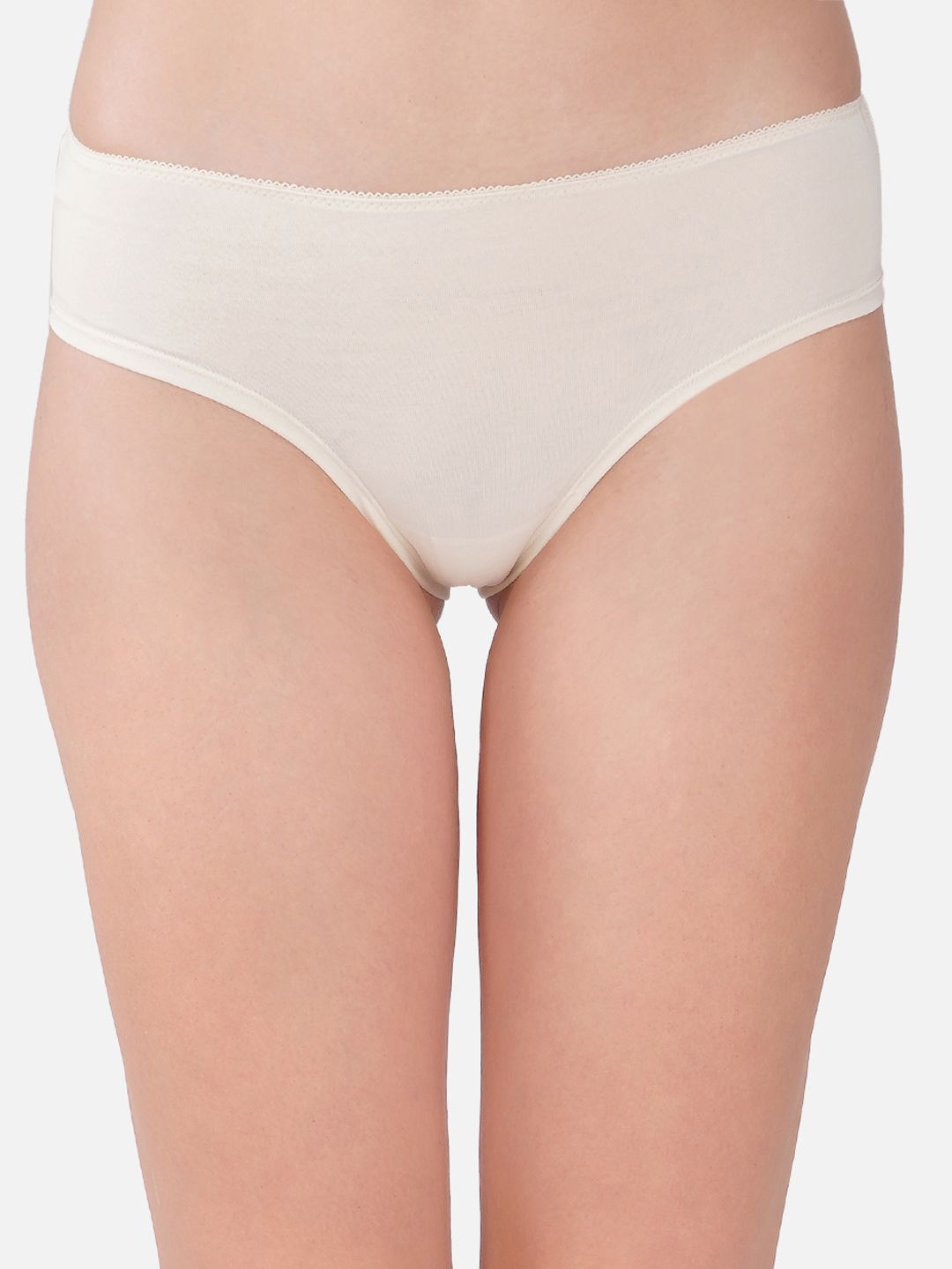 

Carlton London Women Antimicrobial Hipster Briefs HP-OP14-OFWHSL-SS, Off white