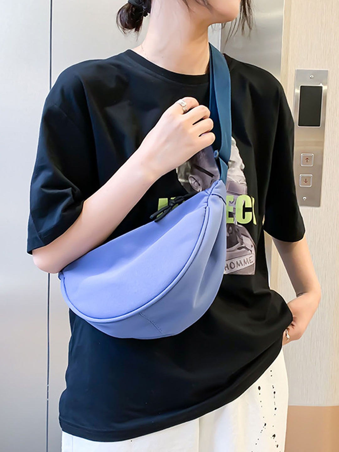 

StyleCast Checked Fanny Pack, Na