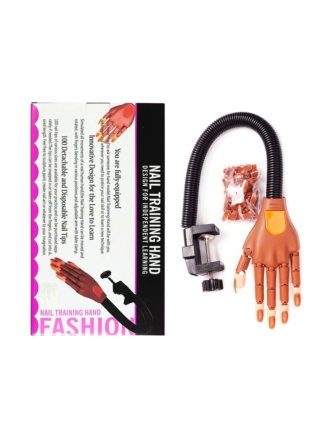 

RANORE Nail Art Training Hand, Multi