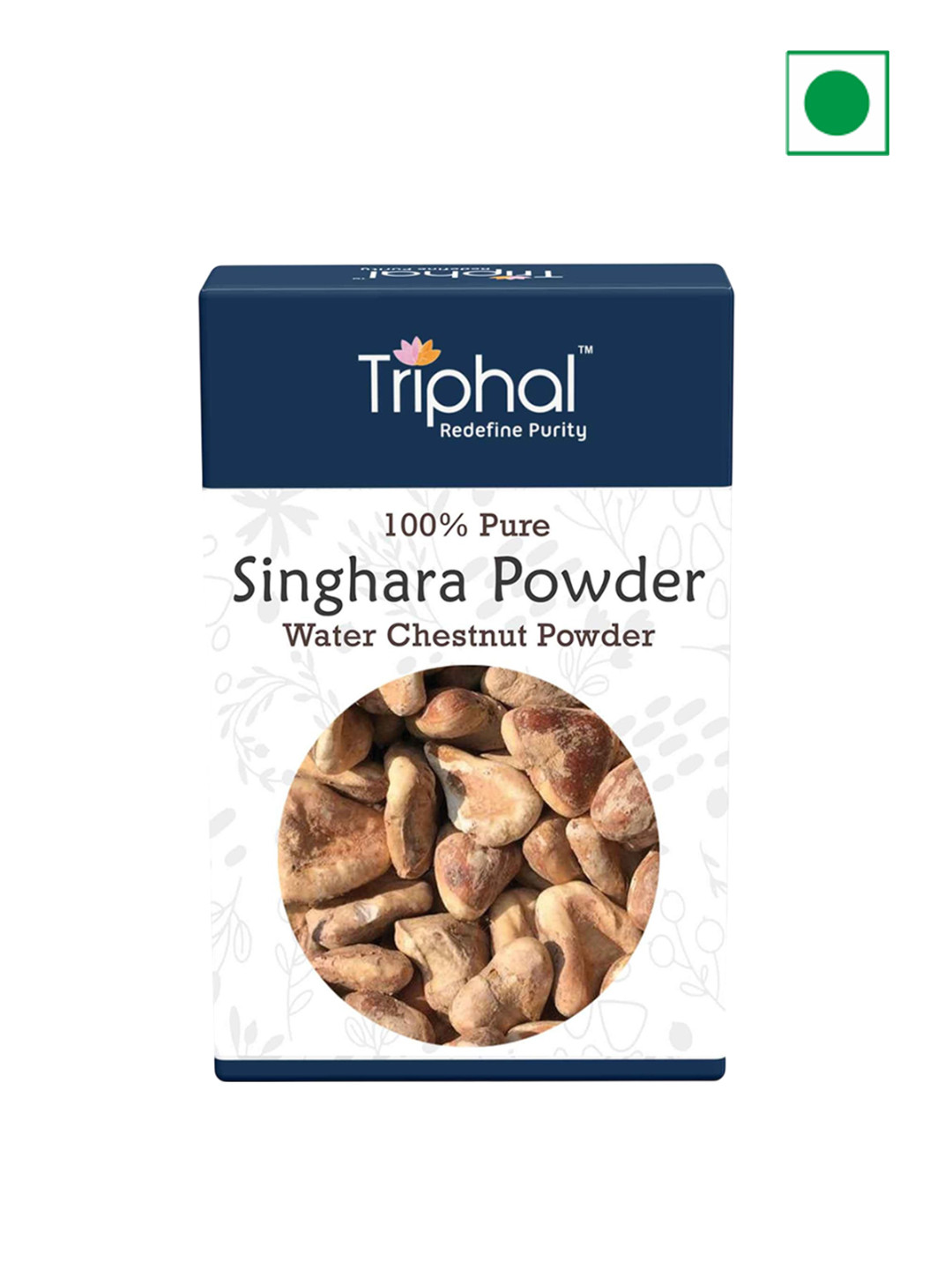

Triphal Singhara Powder - 200g, Blue