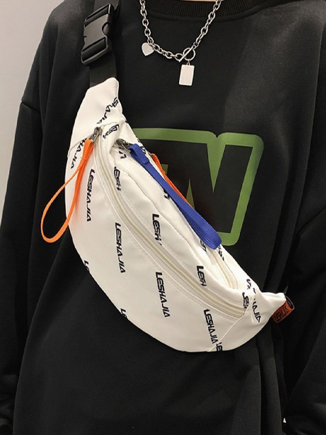 

StyleCast Checked Fanny Pack, Na