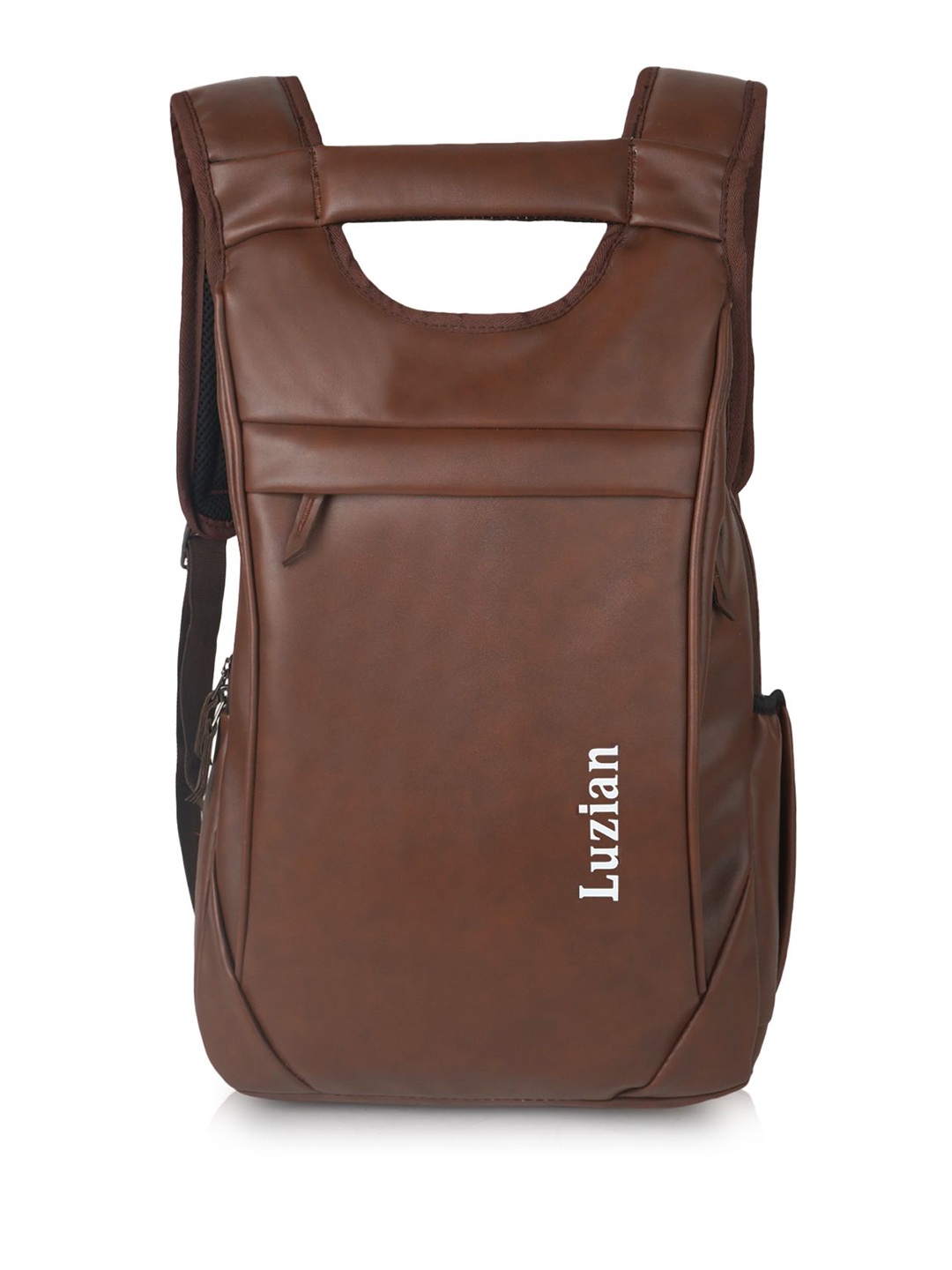 

Luzian Men Padded Yoke-Style Backpack, Brown