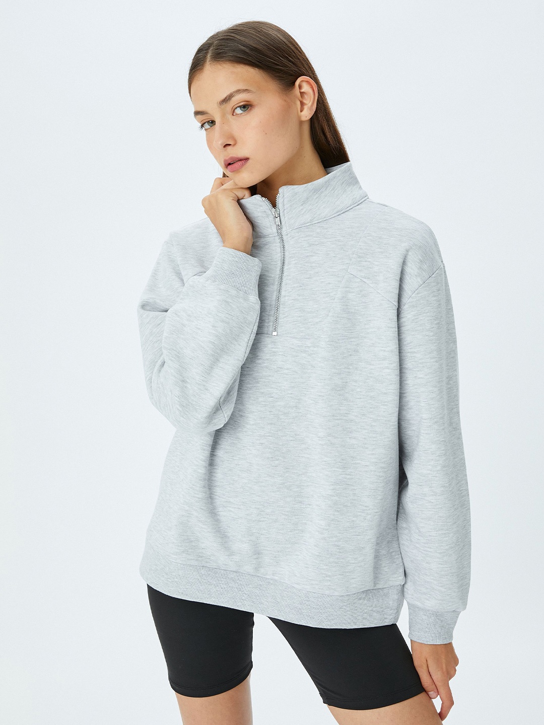 

Koton Women Long Sleeves Pullover, Grey