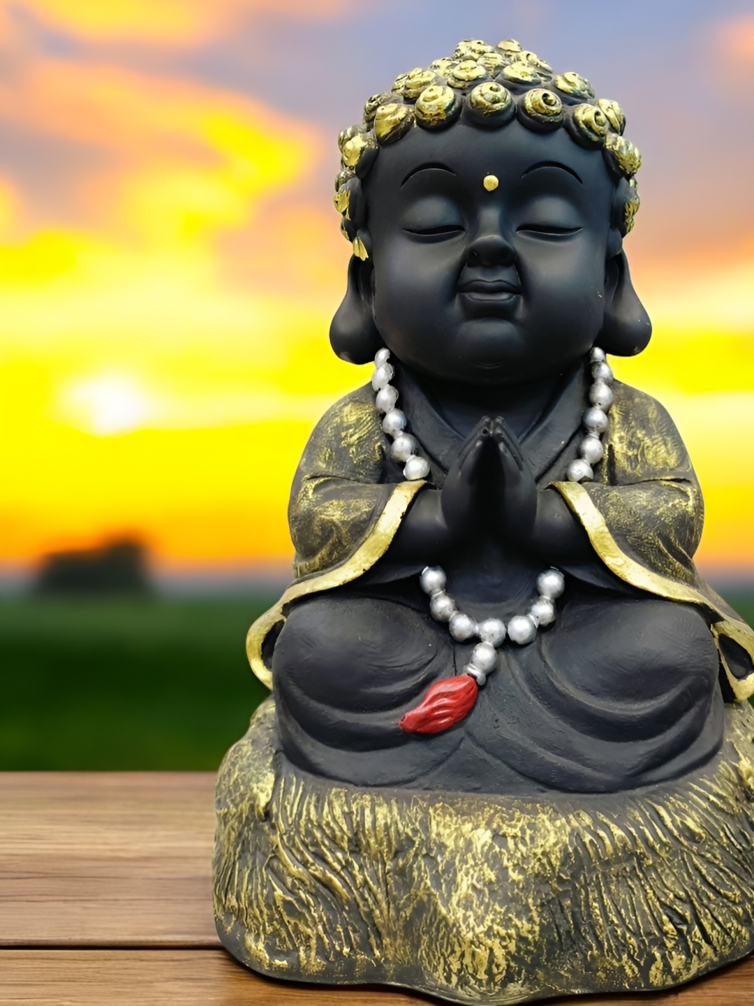 

Vrinban International Black Figurine Showpiece