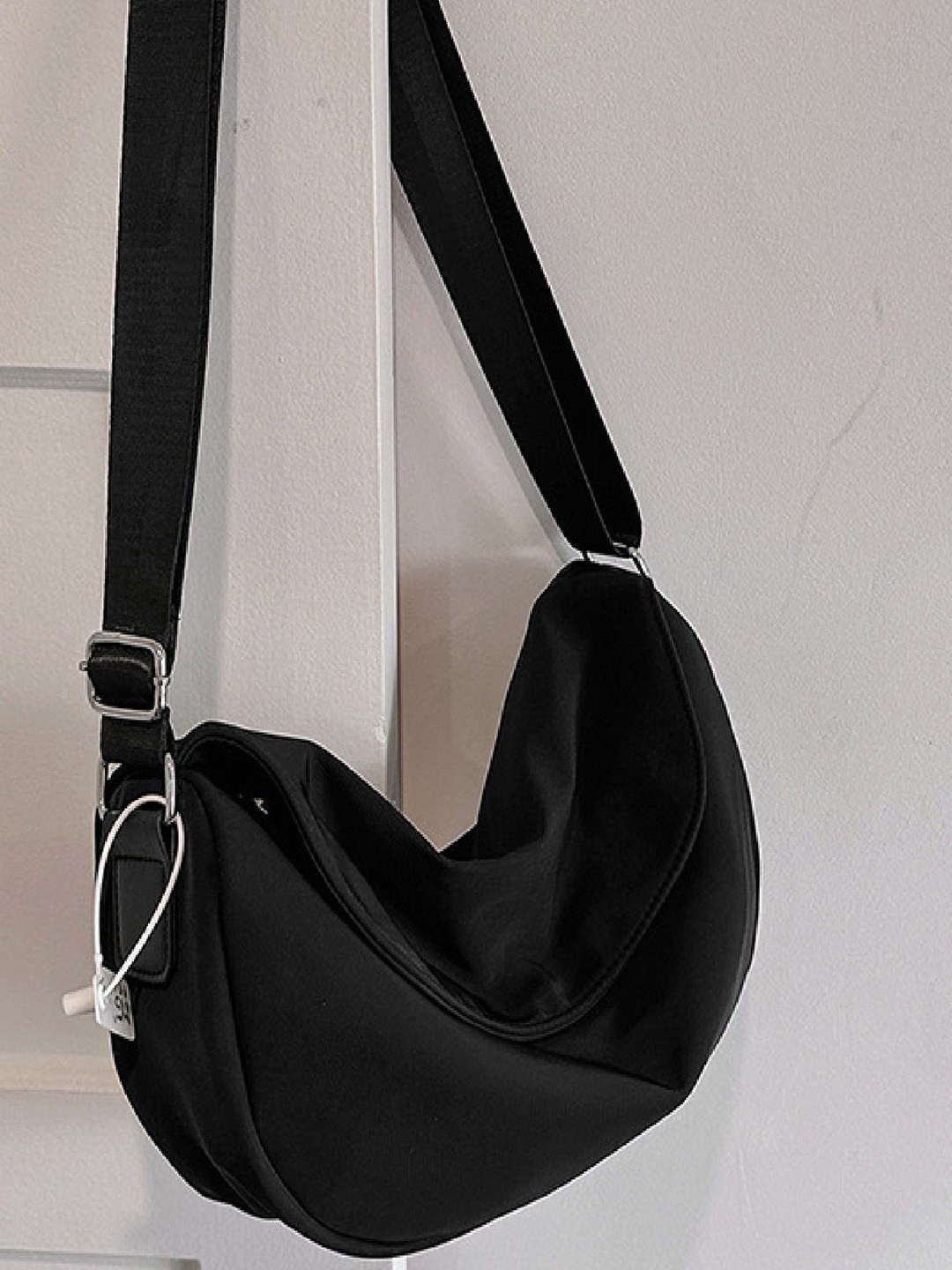 

StyleCast Green Structured Side Bag, Black