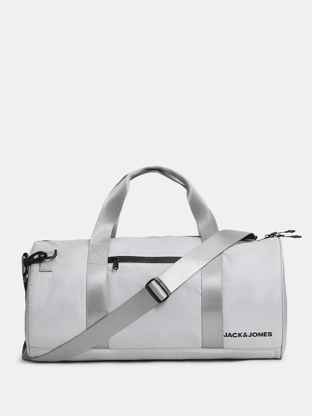 

Jack & Jones Printed Medium Casual Duffel Bag, Grey