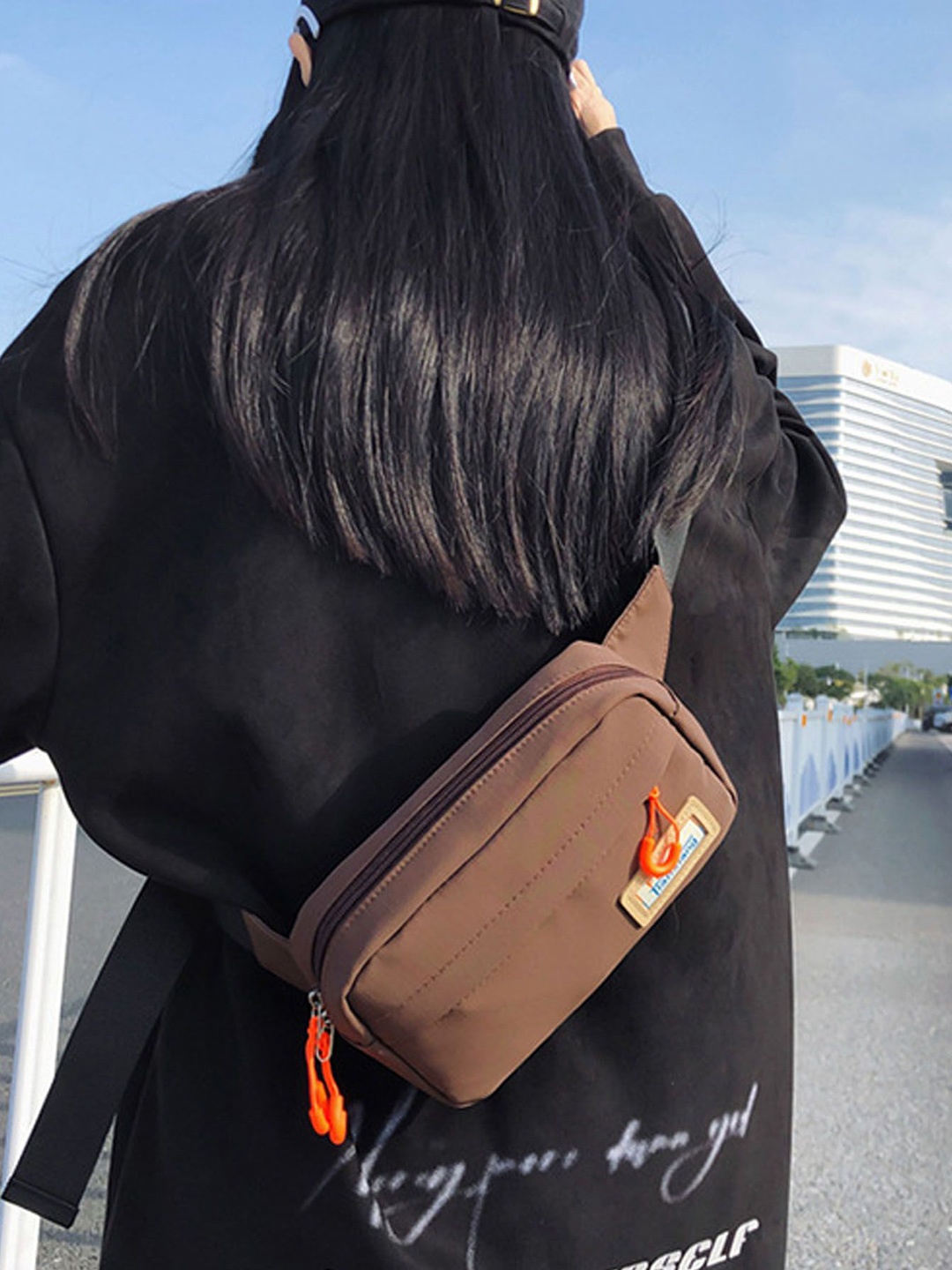 

StyleCast Brown Solid Stylish Crossbody Bag