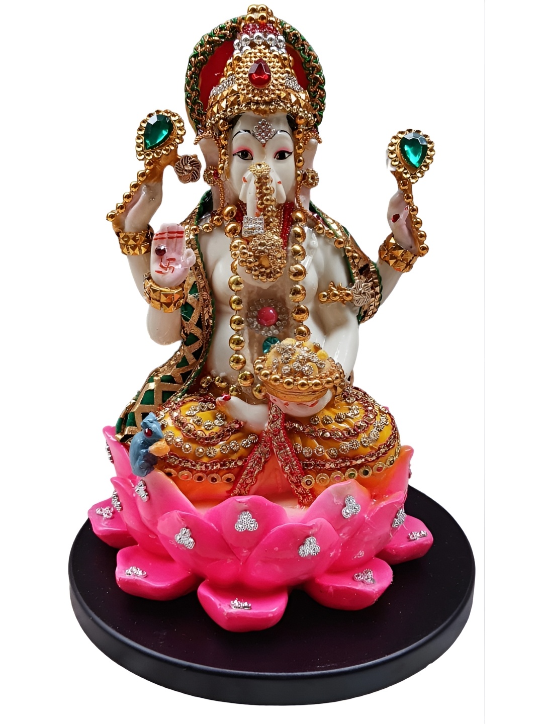 

Vrinban International White Religious Figurine Showpiece