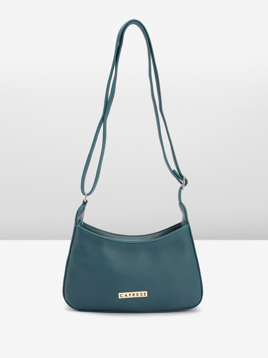 

Caprese Structured Shoulder Bag, Teal