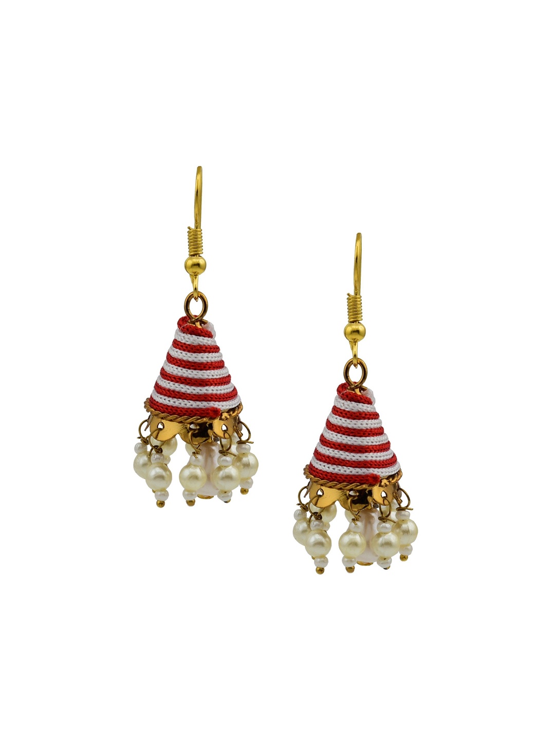 

HIGH TRENDZ Contemporary Drop Earrings, Gold