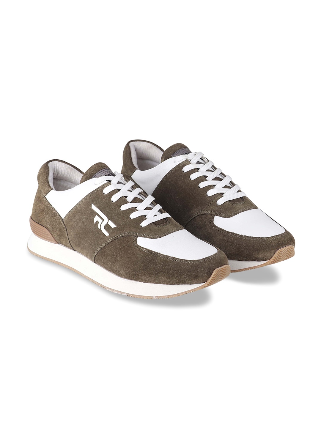

Red Chief Men Leather Sneakers, White