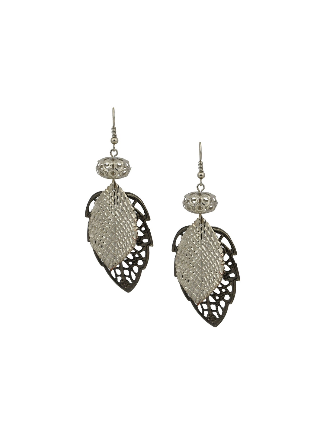 

HIGH TRENDZ Contemporary Drop Earrings, Metallic
